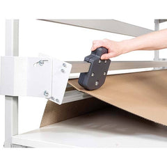 Treston - Workbench & Workstation Accessories For Use With: Treston Slotted Uprights Material: Epoxy Powder-Coated Steel - Americas Industrial Supply