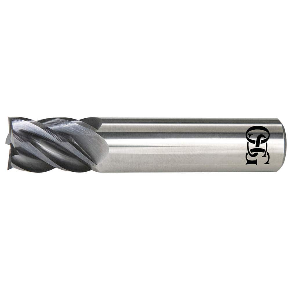 OSG - VGM5, 5/8" Diam, 15/16" LOC, 5/8" Shank Diam, 3" OAL, 5-Flute Carbide Square End Mill - Exact Industrial Supply