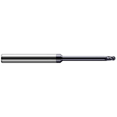 Harvey Tool - 1/8" Diam, 3/16" LOC, 4 Flute Solid Carbide Ball End Mill - Exact Industrial Supply