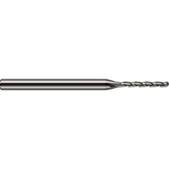 Harvey Tool - Ball End Mills; Mill Diameter (Inch): 3/32 ; Mill Diameter (Decimal Inch): 0.0930 ; Number of Flutes: 3 ; Length of Cut (Decimal Inch): 0.9500 ; Material: Solid Carbide ; Overall Length (Inch): 2-1/2 - Exact Industrial Supply