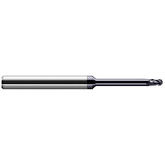 Harvey Tool - Ball End Mills; Mill Diameter (Inch): 1/4 ; Mill Diameter (Decimal Inch): 0.2500 ; Number of Flutes: 4 ; Length of Cut (Inch): 3/8 ; Length of Cut (Decimal Inch): 0.3750 ; Material: Solid Carbide - Exact Industrial Supply