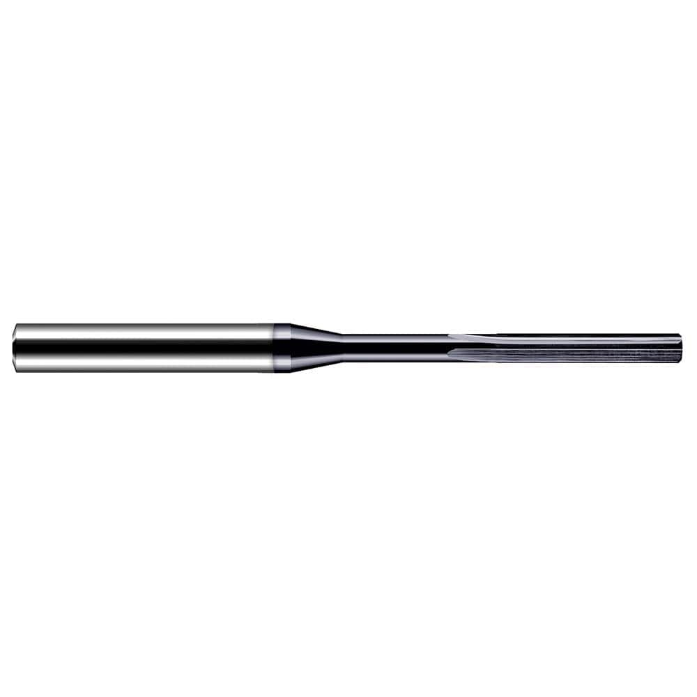 Harvey Tool - 0.108" Diam 4-Flute Straight Shank Straight Flute Solid Carbide Chucking Reamer - Exact Industrial Supply