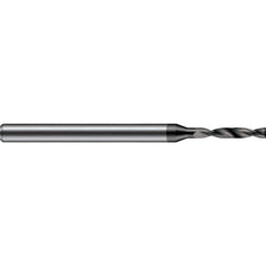 Harvey Tool - #65, 180° Point, Solid Carbide Micro Drill Bit - Exact Industrial Supply