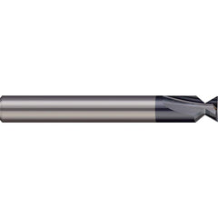 Harvey Tool - 6° 1/16" Cut Diam, 1/8" Cut Width, Solid Carbide Dovetail Cutter - Exact Industrial Supply