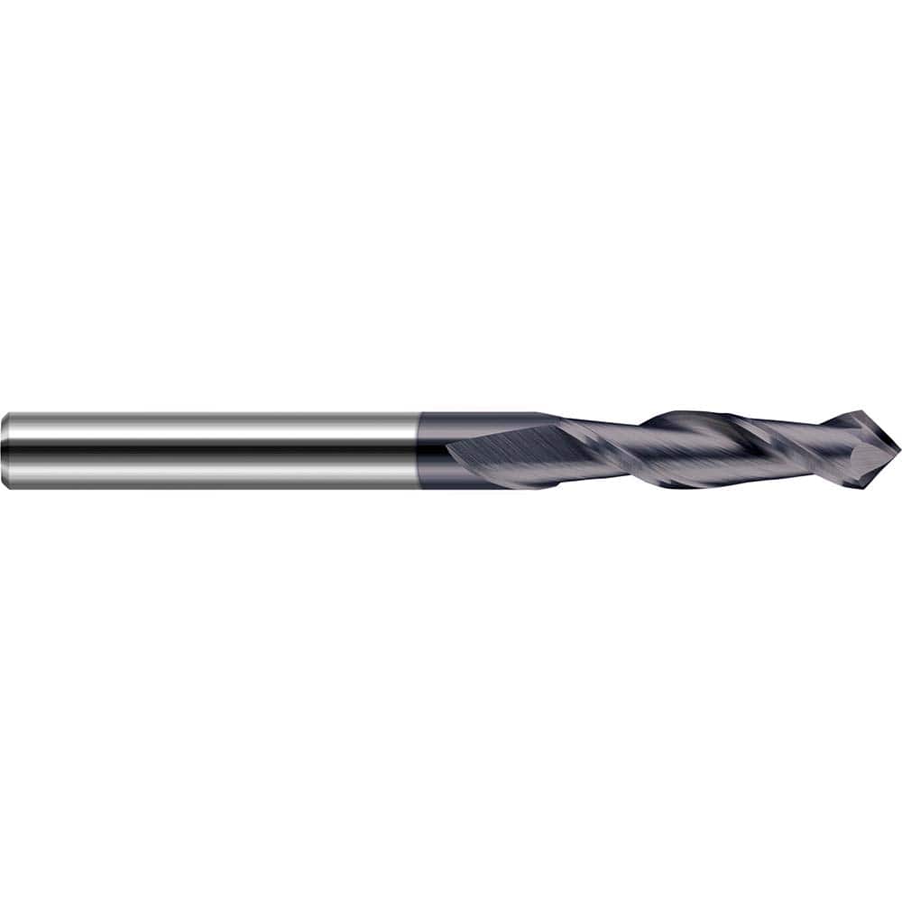 Harvey Tool - Drill Mills; Material: Solid Carbide ; Mill Diameter (Inch): 1/32 ; Mill Diameter (Decimal Inch): 0.0310 ; Shank Diameter (Inch): 1/8 ; Shank Diameter (Decimal Inch): 0.1250 ; Length of Cut (Inch): 3/32 - Exact Industrial Supply