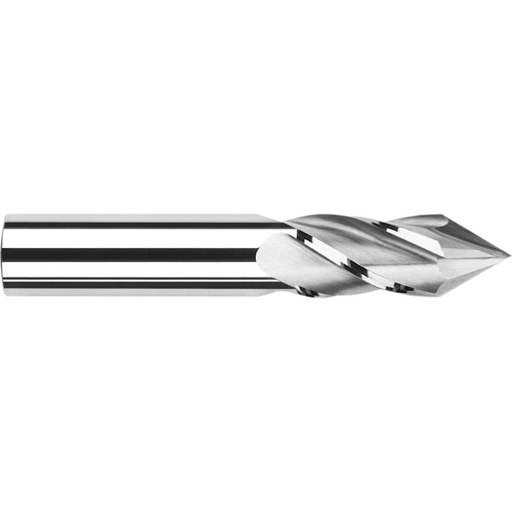 Harvey Tool - Drill Mills; Material: Solid Carbide ; Mill Diameter (Inch): 7/64 ; Mill Diameter (Decimal Inch): 0.1094 ; Shank Diameter (Inch): 1/8 ; Shank Diameter (Decimal Inch): 0.1250 ; Length of Cut (Inch): 3/8 - Exact Industrial Supply