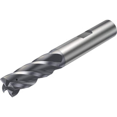 Sandvik Coromant - Corner Radius & Corner Chamfer End Mills; Mill Diameter (mm): 10.00 ; Mill Diameter (Decimal Inch): 0.3940 ; End Type: Corner Radius ; Corner Radius (mm): 1.5 ; Corner Radius (Decimal Inch): 0.059 ; Number of Flutes: 4 - Exact Industrial Supply