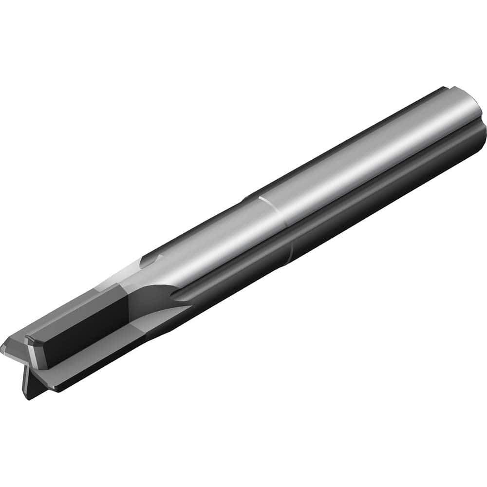 Sandvik Coromant - Corner Radius & Corner Chamfer End Mills; Mill Diameter (Inch): 0.625 ; Mill Diameter (Decimal Inch): 0.6250 ; End Type: Corner Chamfer ; Chamfer Width (Decimal Inch): 0.0750 ; Number of Flutes: 4 ; Material: Solid Carbide - Exact Industrial Supply