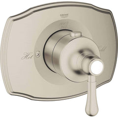 Grohe - Tub & Shower Faucets; Type: Valve Only Trim kit ; Style: Grohtherm 2000 Authentic ; Design: Check Valve ; Material: Metal ; Handle Type: Lever ; Handle Material: Metal - Exact Industrial Supply