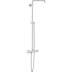 Grohe - Tub & Shower Faucets; Type: Shower System ; Style: Euphoria ; Design: Assembled Package ; Material: Metal ; Handle Type: Knob ; Handle Material: Metal - Exact Industrial Supply