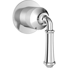 American Standard - Tub & Shower Faucets; Type: Valve Only Trim kit ; Style: Delancey ; Design: 2-Way; 3-Way ; Material: Brass ; Handle Type: Lever ; Handle Material: Brass - Exact Industrial Supply