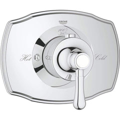 Grohe - Tub & Shower Faucets; Type: Valve Only Trim kit ; Style: Grohflex Authentic ; Design: Check Valve ; Material: Metal ; Handle Type: Lever ; Handle Material: Metal - Exact Industrial Supply