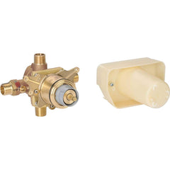 Grohe - Tub & Shower Faucets; Type: Rough-in valve ; Style: Non Rapido ; Design: Check Valve ; Material: Brass ; Handle Type: No handle ; Handle Material: Non-Metallic - Exact Industrial Supply