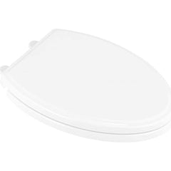 American Standard - Toilet Seats; Type: Toilet Seat ; Style: Traditional ; Material: Plastic ; Color: White ; Outside Width: 14 (Inch); Inside Width: 8.376 (Inch) - Exact Industrial Supply