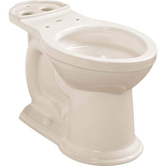 American Standard - Toilets; Type: Bowl only ; Bowl Shape: Elongated ; Mounting Style: Floor ; Gallons Per Flush: 1.28 ; Overall Height: 16.5 ; Overall Width: 14 - Exact Industrial Supply