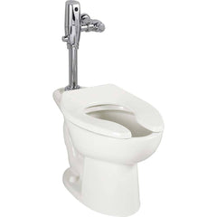 American Standard - Toilets; Type: Bowl only ; Bowl Shape: Elongated ; Mounting Style: Floor ; Gallons Per Flush: 1.1 ; Overall Height: 15 ; Overall Width: 14 - Exact Industrial Supply