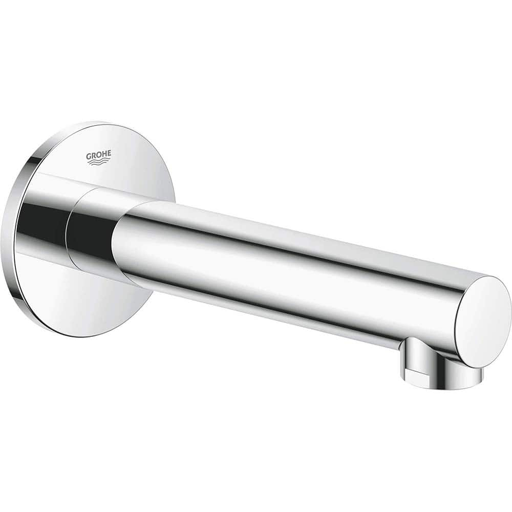 Grohe - Shower Heads & Accessories; Type: Tub Spout ; Material: Metal ; GPM: 2.50 ; Face Diameter: 6.75 (Inch); Finish/Coating: Chrome ; Settings: Spray, Pulse, Combination Pulse-Massage - Exact Industrial Supply