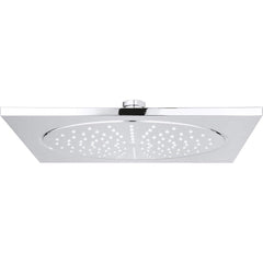 Grohe - Shower Heads & Accessories; Type: Shower Head ; Material: Metal ; GPM: 2.50 ; Face Diameter: 10 (Inch); Finish/Coating: Polished Chrome ; Settings: Spray, Pulse, Combination Pulse-Massage - Exact Industrial Supply