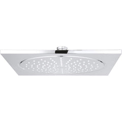 Grohe - Shower Heads & Accessories; Type: Shower Head ; Material: Metal ; GPM: 1.75 ; Face Diameter: 10 (Inch); Finish/Coating: Polished Chrome ; Settings: Spray, Pulse, Combination Pulse-Massage - Exact Industrial Supply