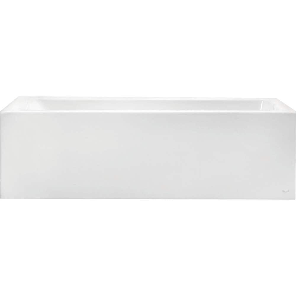 American Standard - Shower Supports & Kits; Type: Bathtub ; Length (Inch): 60 ; Material: High Gloss Acrylic ; Finish/Coating: White - Exact Industrial Supply