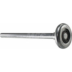 Garage Door Hardware; Type: Overhead Garage Door Roller; 2in. Steel Long Stem; Fits 2″ Overhead Garage Door Track; For Use With: Commercial Doors; Overhead Door; Residential Door; Material: Steel; Overall Length: 9.31; Includes: 7/16″ Hardened Steel Stem