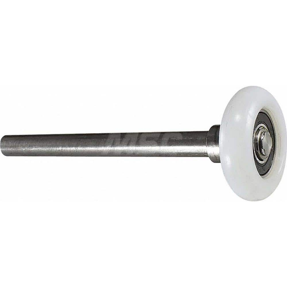 Garage Door Hardware; Type: Overhead Garage Door Roller; 2in. Stainless Steel Short Stem; Fits 2″ Overhead Garage Door Track; For Use With: Commercial Doors; Overhead Door; Material: Stainless Steel; Overall Length: 4.50; Includes: Pre-lubricated Sealed C