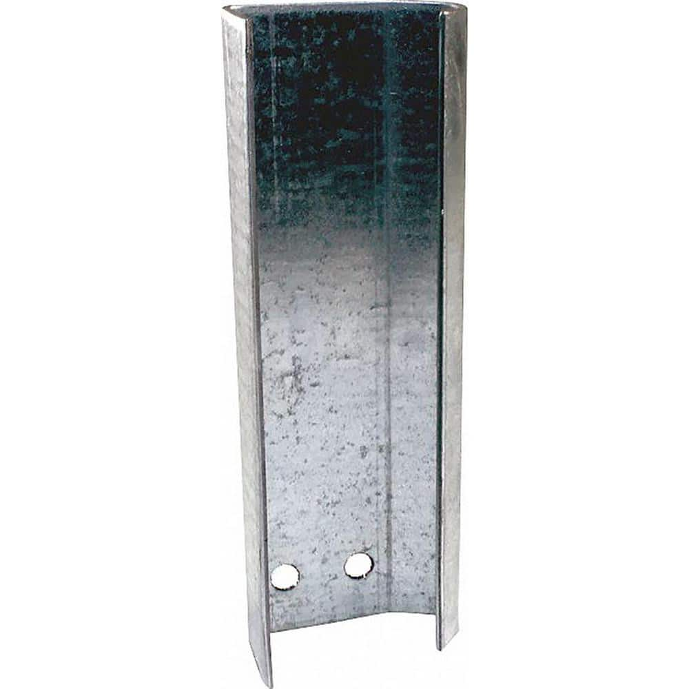 Garage Door Hardware; Type: Garage Door Vertical Replacement Track, 2 in.Industry Standard Design; For Use With: Commercial Doors; Material: Steel; Overall Length: 76.00; Finish/Coating: Galvanized