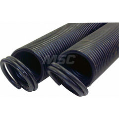 Garage Door Hardware; Type: Garage Door Extension spring; For Use With: 7' Residential Door; Material: Steel; Hardware Diameter: .16; Spring Length: 25; Color: Blue; Includes: Dasma Color Blue, Doors up to 140 lbs; Color: Blue; For Use With: 7' Residentia