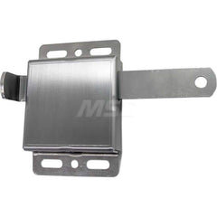 Garage Door Hardware; Type: Universal Inside Slide Lock; Use on 2″ or 3″ Track; For Use With: Commercial Doors; Overhead Door; Residential Door; Material: Stainless Steel; Overall Length: 1.00; Overall Width: 3; Overall Height: 4.75; Length (Inch): 1.00;