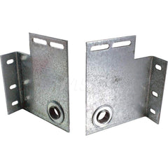 Garage Door Hardware; Type: Garage Door Bearing End Plate; For Use With: Commercial Doors; Material: Steel; Hardware Diameter: 1; Finish/Coating: Galvanized; Includes: Center of Bearing to Wall 5 in.; For Use With: Commercial Doors; Finish: Galvanized; Ha