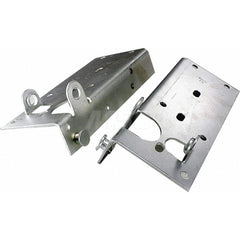 Garage Door Hardware; Type: Garage Door Bottom Lift and Roller Bracket; For Use With: Commercial Doors; Material: Steel; Finish/Coating: Zinc-Plated; Includes: 1-3/8 to 2 in. Thick Doors and 2 in. Track; For Use With: Commercial Doors; Finish: Zinc-Plated