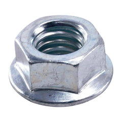 Garage Door Hardware; Type: Flanged Serrated Hex Nut, 1/4-20 N.C.; For Use With: Commercial Doors; Material: Stainless Steel; For Use With: Commercial Doors; Hardware Type: Flanged Serrated Hex Nut, 1/4-20 N.C.