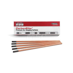 Stick Welding Electrode: 5/16″ Dia, 12″ Long, Synthetic Graphite