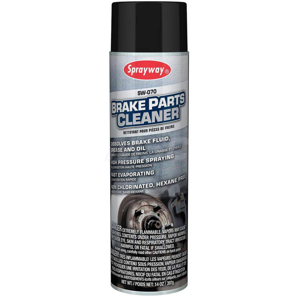 Brake Parts Cleaner: 14 oz, Can Flammable