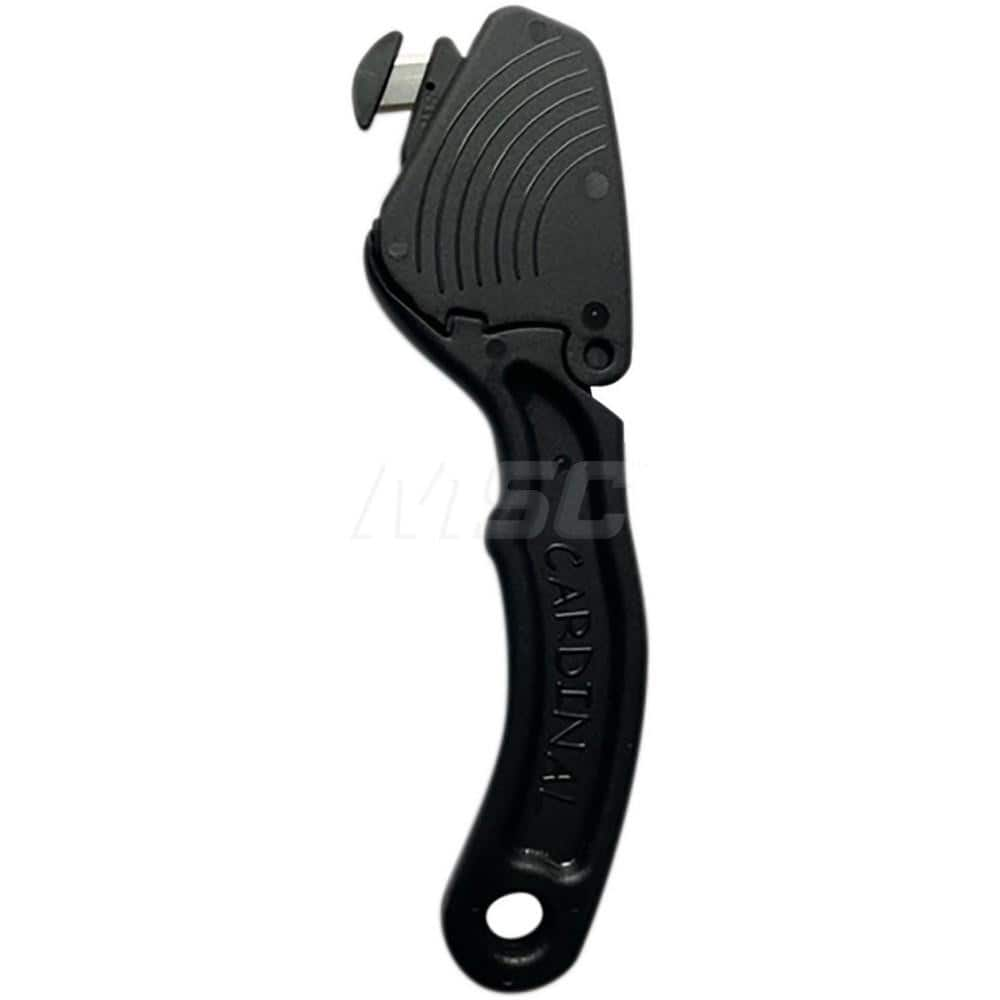 Utility Knife: 6.375″ Handle Length, Concealed & Fixed Plastic Handle