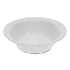 Bowls: 5 oz, Plastic, White