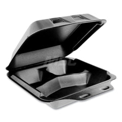 Food Containers; Container Type: Food Storage Container; Shape: Square; Overall Height: 3 in; Lid Type: Hinged Lid; Height (Decimal Inch): 3 in; Type: Food Storage Container