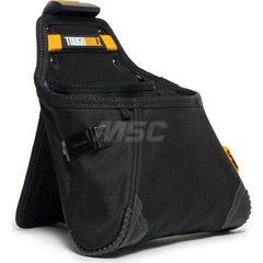 Tool Pouches & Holsters; Holder Type: Tool Pouch; Tool Type: Tool Belts & Accessories; Material: Polyester; Closure Type: No Closure; Color: Black; Number of Pockets: 3.000; Belt Included: No; Overall Depth: 4.72; Overall Height: 15.24; Insulated: No; Tet