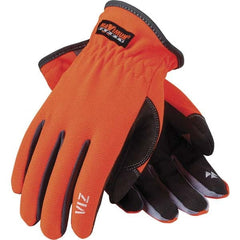 PIP - Size S Nylon High Visibility Work Gloves - Americas Industrial Supply