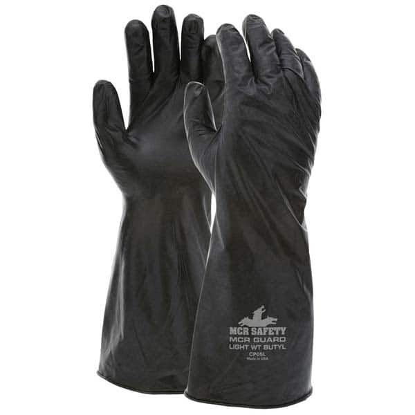 MCR Safety - Chemical Resistant Gloves Material: Butyl Numeric Size: 8 - Americas Industrial Supply