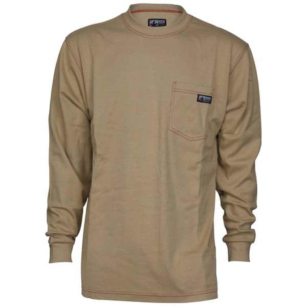 MCR Safety - Shirts Garment Style: T-Shirt Garment Type: Flame Resistant; Arc Flash; Arc Protection - Americas Industrial Supply