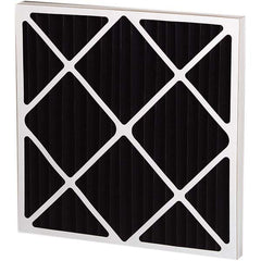 PRO-SOURCE - Pleated & Panel Air Filters; Filter Type: Carbon ; Nominal Height (Inch): 24 ; Nominal Width (Inch): 24 ; Nominal Depth (Inch): 2 ; MERV Rating: 6 ; Media Material: Synthetic - Exact Industrial Supply