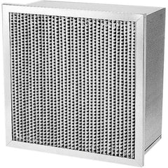 PRO-SOURCE - Pleated & Panel Air Filters; Filter Type: Cartridge ; Nominal Height (Inch): 24 ; Nominal Width (Inch): 12 ; Nominal Depth (Inch): 12 ; MERV Rating: 13 ; Media Material: Wet-Laid Microfiber Paper - Exact Industrial Supply