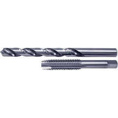 Cle-Line - Tap & Drill Sets Minimum Tap Thread Size (Inch): 1/2-13 Maximum Tap Thread Size (Inch): 1/2-13 - Americas Industrial Supply