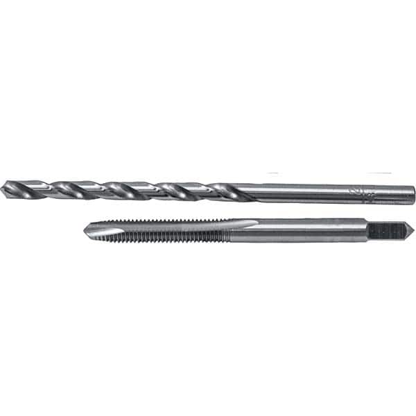 Cle-Line - Tap & Drill Sets Minimum Tap Thread Size (Inch): #10-32 Maximum Tap Thread Size (Inch): #10-32 - Americas Industrial Supply