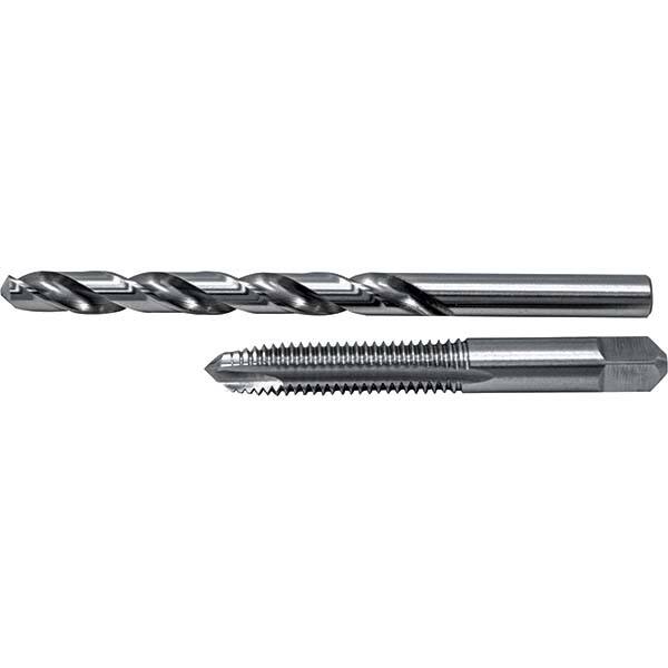 Cle-Line - Tap & Drill Sets Minimum Tap Thread Size (Inch): 3/8-16 Maximum Tap Thread Size (Inch): 3/8-16 - Americas Industrial Supply