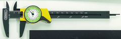 0 - 6'' Measuring Range (64ths / .01mm Grad.) - Plastic Dial Caliper - #142 - Americas Industrial Supply