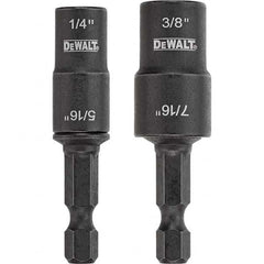 DeWALT - Power & Impact Screwdriver Bit Sets Point Type: Double Ended Tool Type: Nut Driver - Americas Industrial Supply