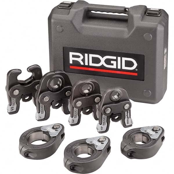 Ridgid - Presser Replacement Jaws Type: Pressing Tool Kit Jaw Size Range: 1/2" to 2" (Inch) - Americas Industrial Supply