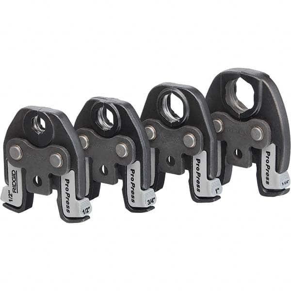 Ridgid - Presser Replacement Jaws Type: Pressing Jaws Jaw Size Range: 3/4" to 1-1/4" (Inch) - Americas Industrial Supply